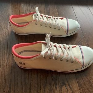 Lacoste Sneakers (size 7.5)